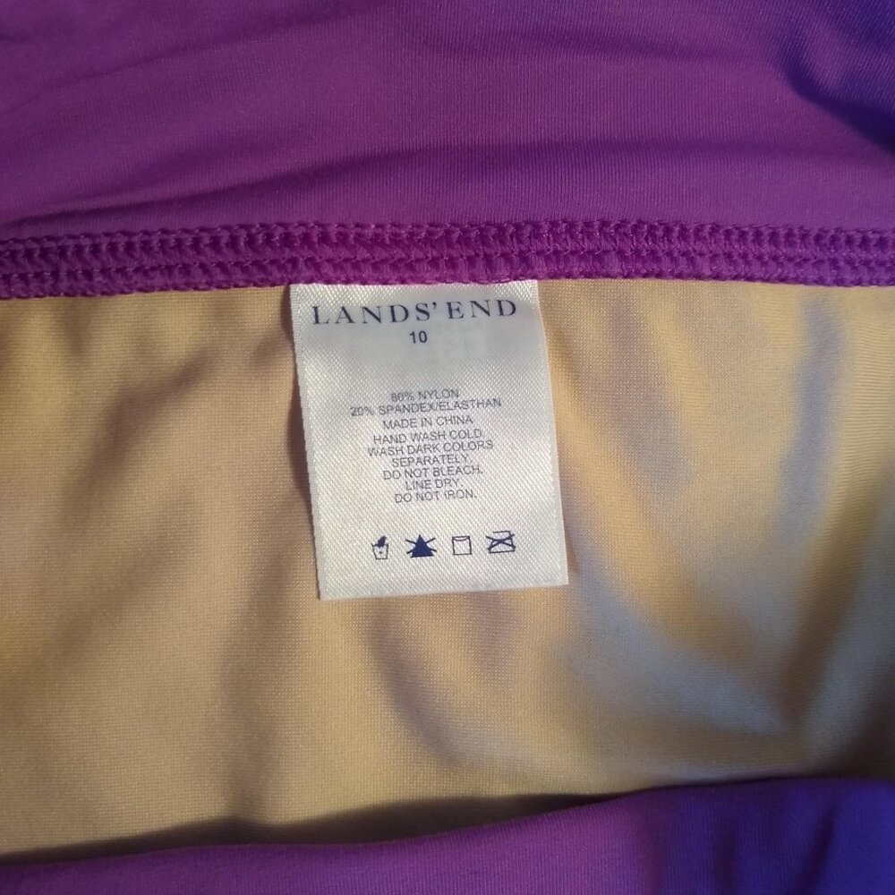 Lands' End size 10 raspberry-purple - Picture 8 of 12